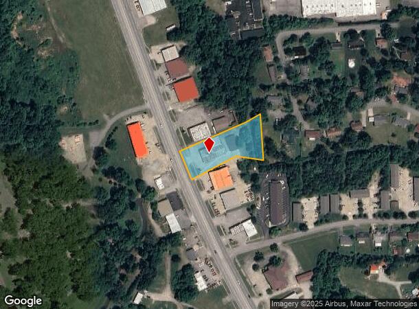  1612 N Dixie Blvd, Radcliff, KY Parcel Map