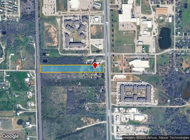  1156 S Broadway St, Joshua, TX Parcel Map