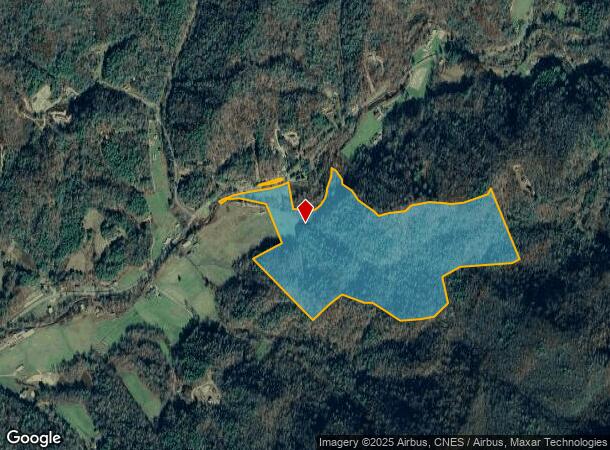  9684 Nc 212 Hwy, Marshall, NC Parcel Map