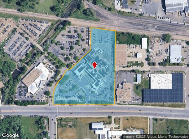 6025 Arapahoe Rd, Boulder, CO Parcel Map