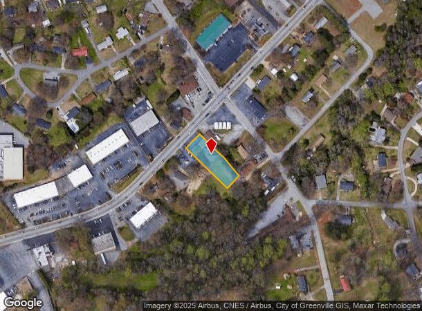  116 E Butler Rd, Mauldin, SC Parcel Map