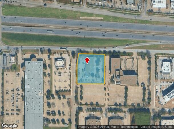 4201 Interway Pl, Arlington, TX Parcel Map