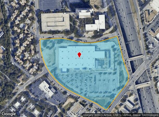  7925 Callaghan Rd, San Antonio, TX Parcel Map