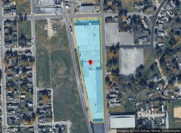 600 S Kyle St, Edinburgh, IN Parcel Map