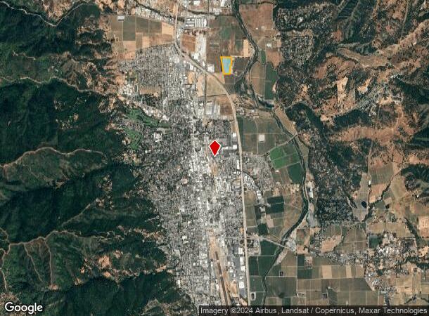  550 Ford Rd, Ukiah, CA Parcel Map