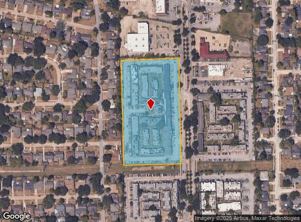  8400 Broadway St, Houston, TX Parcel Map