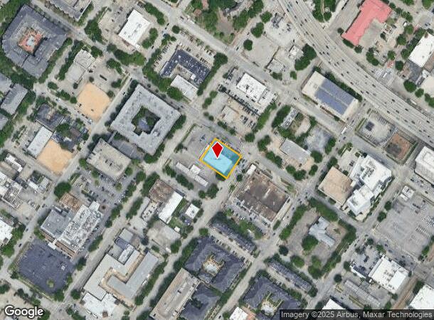  2204 Louisiana St, Houston, TX Parcel Map