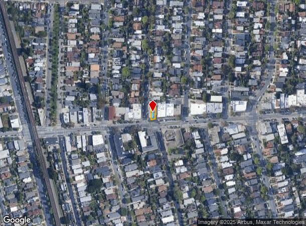 1361 Solano Ave, Albany, CA Parcel Map