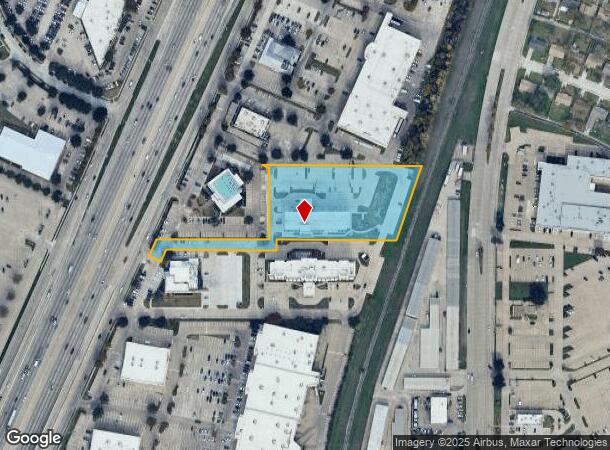  3340 N Central Expy, Plano, TX Parcel Map