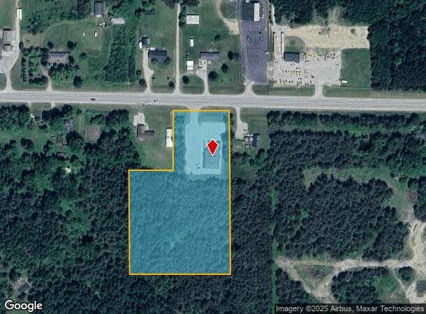 2137 W M 61, Gladwin, MI Parcel Map