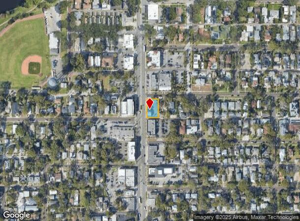  1221 4Th St N, Saint Petersburg, FL Parcel Map