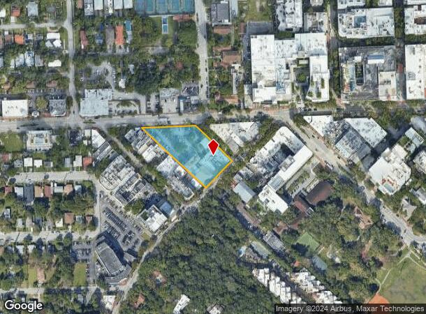  3444 Main Hwy, Miami, FL Parcel Map