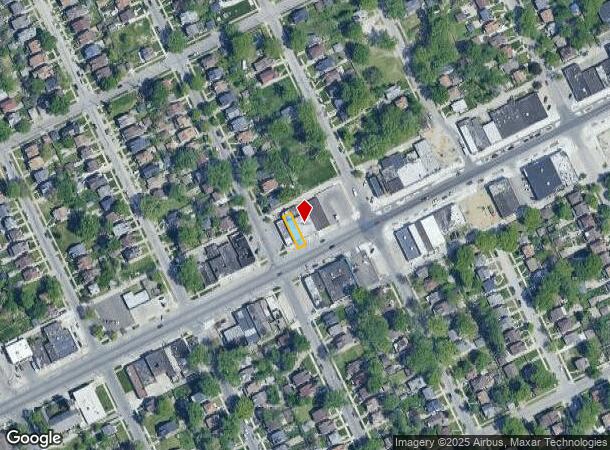  16209 E Warren Ave, Detroit, MI Parcel Map