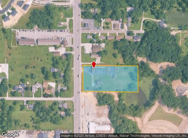  12551 Wicker Ave, Cedar Lake, IN Parcel Map