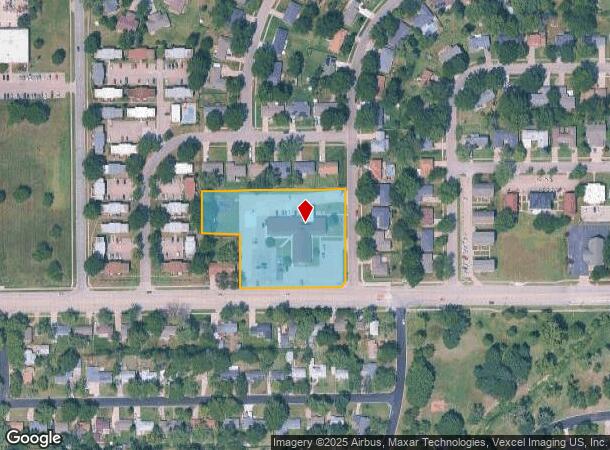 5400 Sw Huntoon St, Topeka, KS Parcel Map