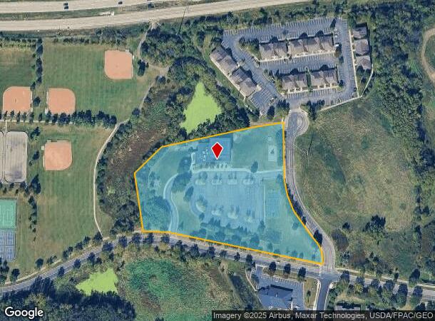 2020 Coulter Blvd, Chanhassen, MN Parcel Map