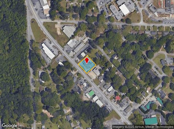  298 N Main St, Jonesboro, GA Parcel Map
