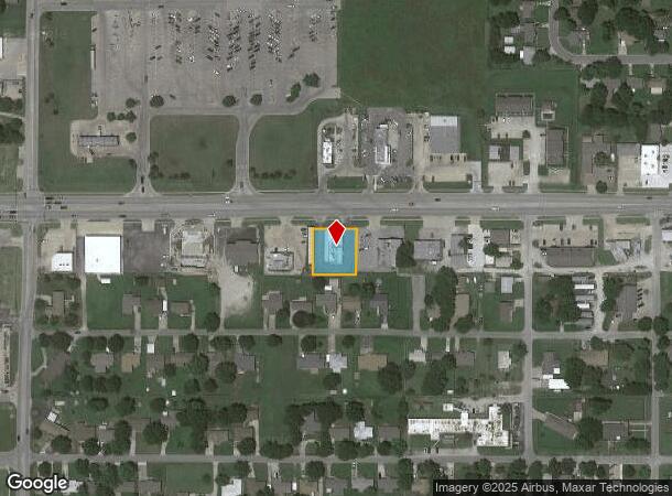  707 W Rogers Blvd, Skiatook, OK Parcel Map