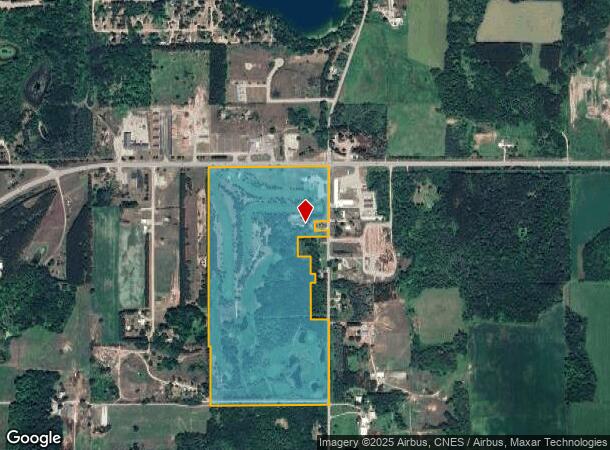 1481 Caldwell Rd, Mio, MI Parcel Map