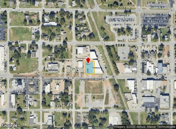  211 W Main St, Jenks, OK Parcel Map