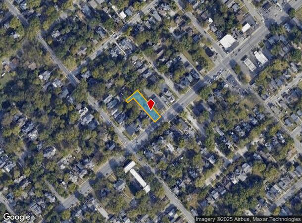  621 N Broadway, Lexington, KY Parcel Map