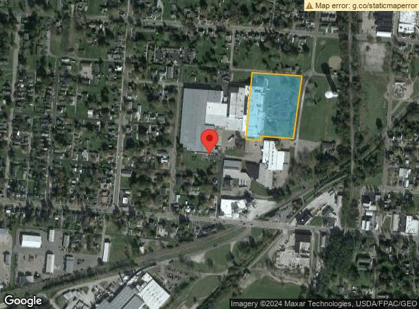  700 W Court St, Urbana, OH Parcel Map