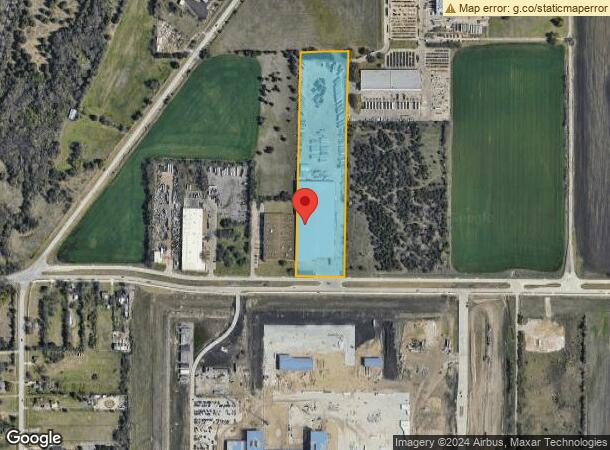  945 E Pleasant Run Rd, Lancaster, TX Parcel Map