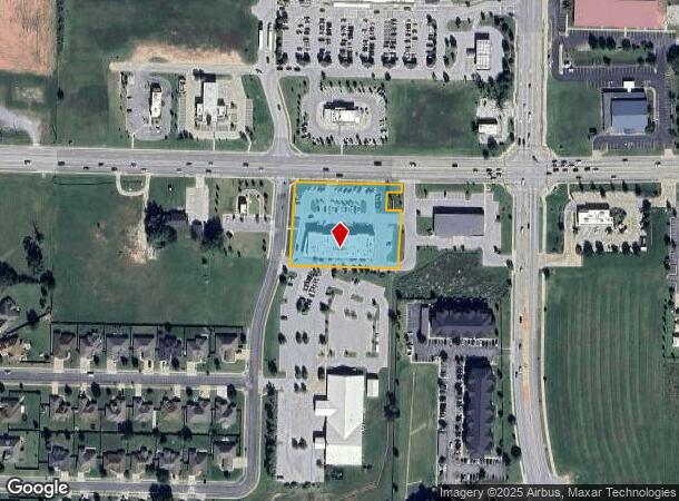 1001 Sw Regional Airport Blvd, Bentonville, AR Parcel Map