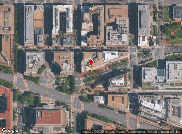  637 Indiana Ave Nw, Washington, DC Parcel Map