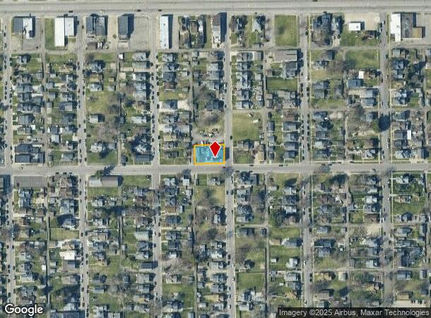  453 S Brookfield St, South Bend, IN Parcel Map