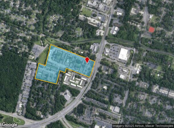  10611 Abercorn St, Savannah, GA Parcel Map