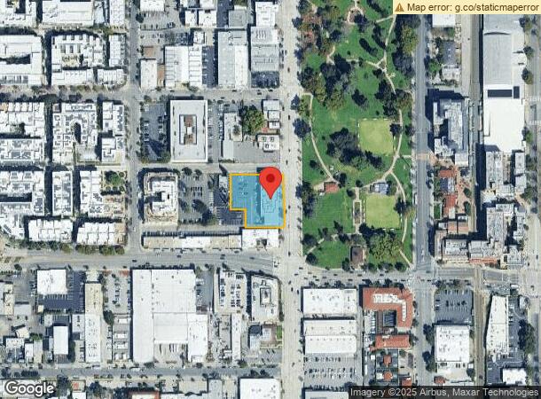  257 S Fair Oaks Ave, Pasadena, CA Parcel Map