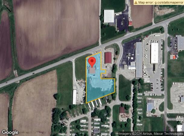  1601 Old State Rd, Mattoon, IL Parcel Map