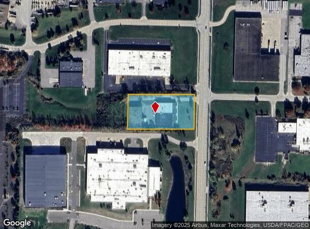  6850 Cochran Rd, Solon, OH Parcel Map