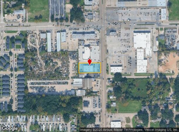  7409 Airline Dr, Houston, TX Parcel Map