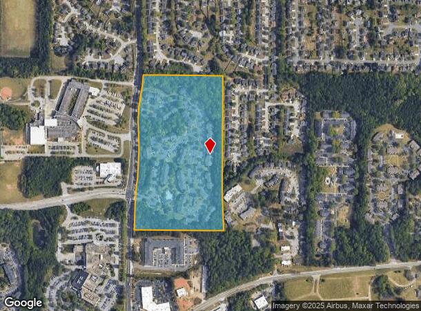 100 Camellia Ln, Lithonia, GA Parcel Map