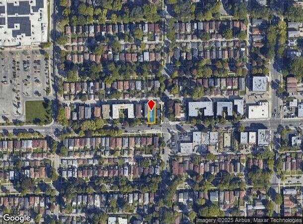  2103 Howard St, Evanston, IL Parcel Map