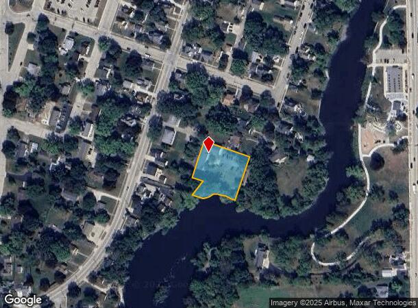  210 S River St, Waterford, WI Parcel Map