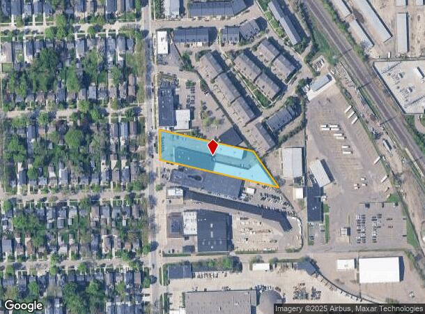 639 S Eton St, Birmingham, MI Parcel Map