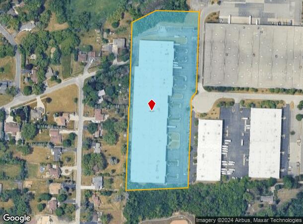  1000 Stevenson Ct, Roselle, IL Parcel Map