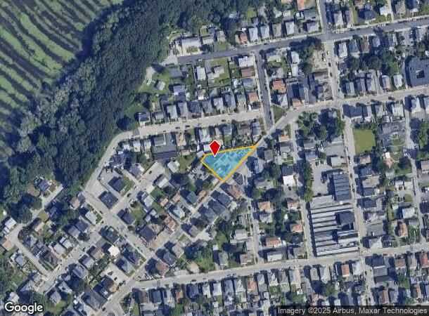  257 Hunt St, Central Falls, RI Parcel Map