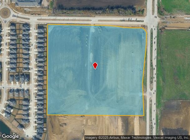 S Preston Rd, Celina, TX Parcel Map