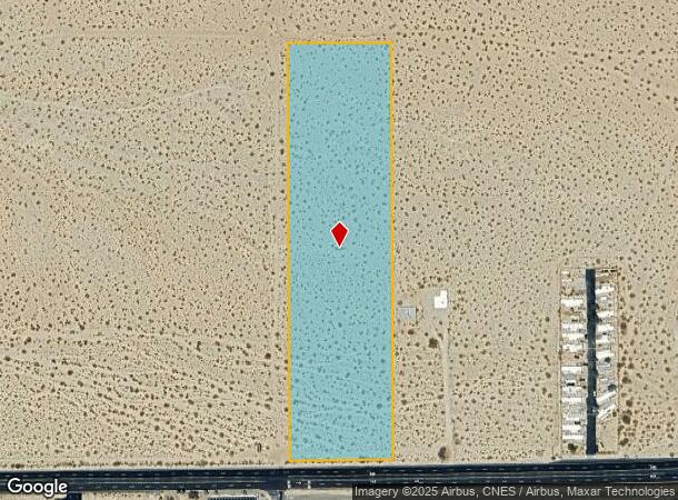 29 Palms Hwy, 29 Palms, CA Parcel Map