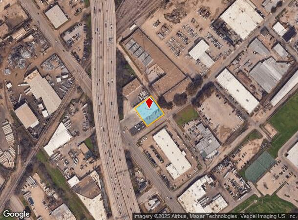  2525 Logan St, Dallas, TX Parcel Map