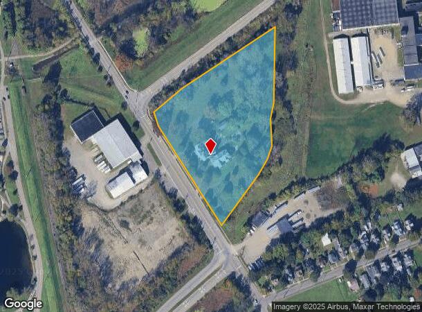  1526 Grand Central Ave, Elmira, NY Parcel Map