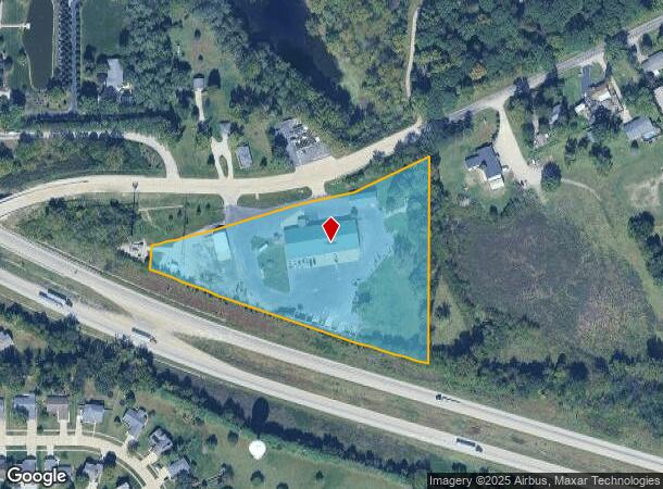  218 S Lake Of The Woods Rd, Mahomet, IL Parcel Map