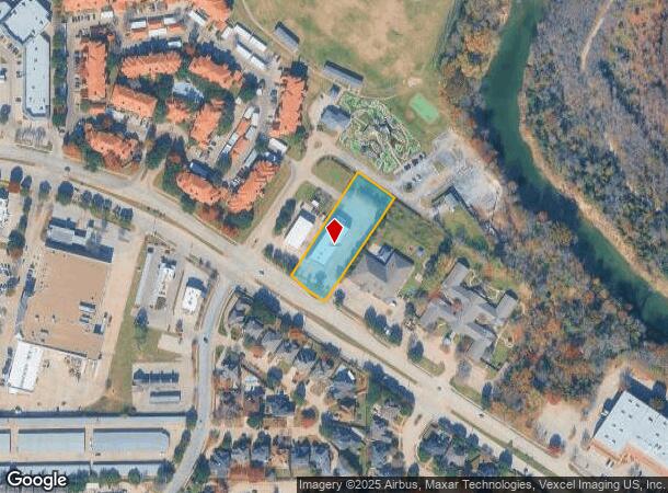 1375 Ne Green Oaks Blvd, Arlington, TX Parcel Map