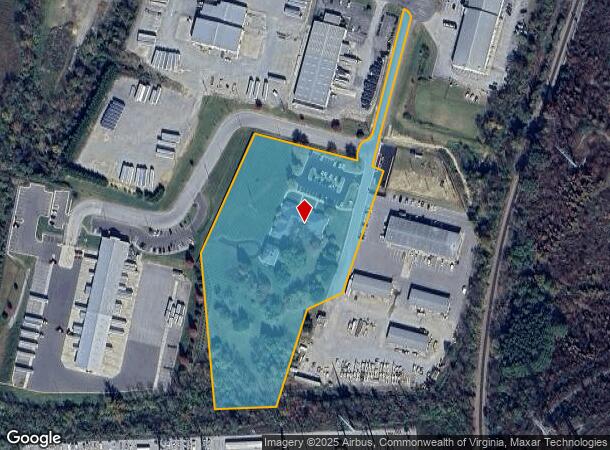 Simmons Dr, Cloverdale, VA Parcel Map