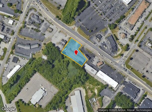  1159 Fall River Ave, Seekonk, MA Parcel Map