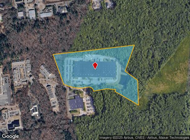  7 Ledgewood Blvd, North Dartmouth, MA Parcel Map